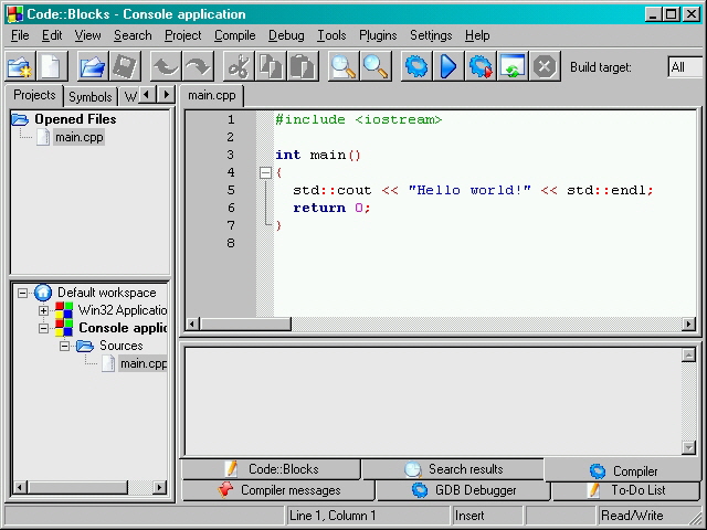 codeblocks compiler not building